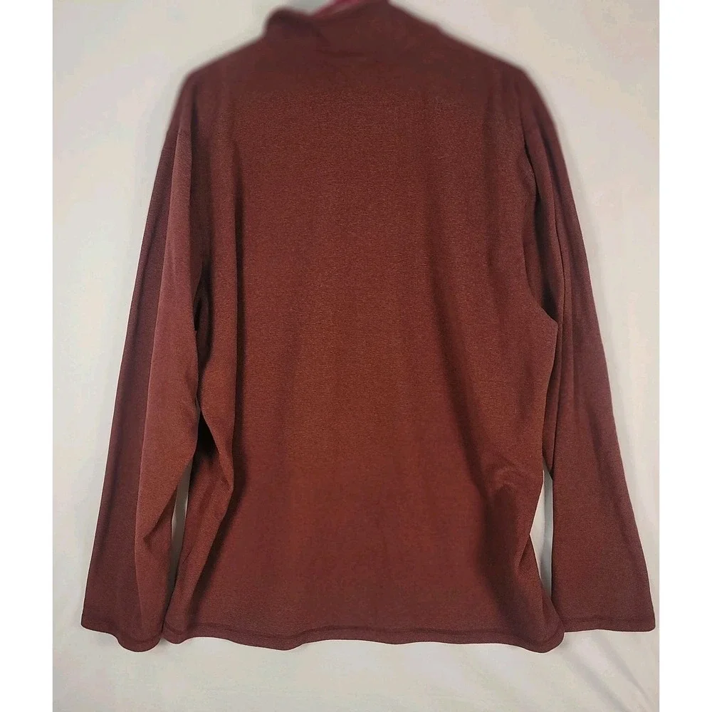 North Face Pullover Mens XL Half Zip Fleece‎ Sweater Outdoors Hiking Lightweight